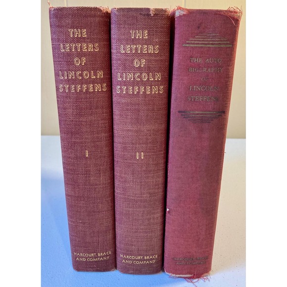 The Letters Of Lincoln Steffens, Autobiography (1931) Rare gift for history‎ - Picture 1 of 9